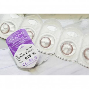 Miacare 美若康矽水膠彩色日拋 綻美棕 Miacare 美若康矽水膠彩色日拋 綻美棕